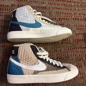 Blue/Brown Nike Blazer Toasty W8.5